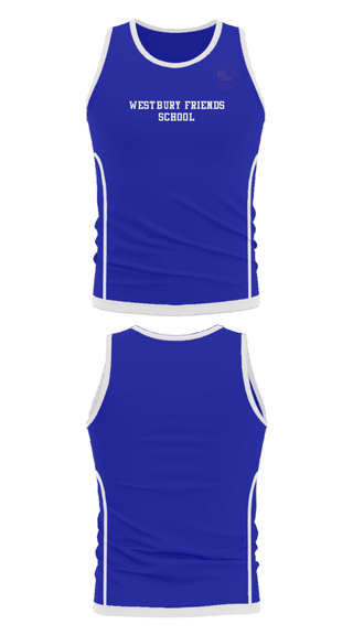 Tank Top, Westbury Friends School, Spirit Store, Teamtime, Team time, sublimation, custom sports apparel, team uniforms, spirit wear, spiritwear, sports uniforms, custom shirts, team store, custom team store, fundraiser sports, apparel fundraiser