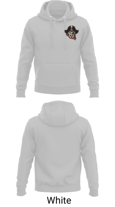 Hampshire Regional High School Gymnastics 9041496 Hoodie - 3