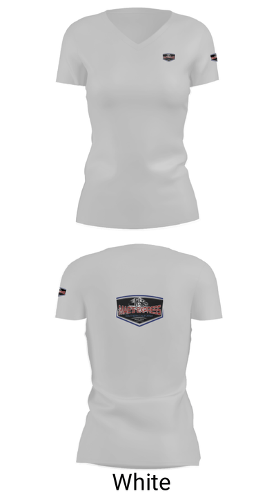 Mae’s Express 42428507 Women's Short Sleeve V-neck Shirt - 7