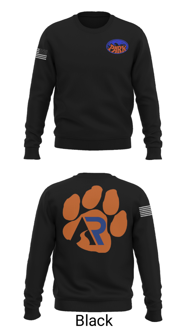 Crew Neck Sweatshirt, Washington Park High School Basketball, Women's Basketball, Teamtime, Team time, sublimation, custom sports apparel, team uniforms, spirit wear, spiritwear, sports uniforms, custom shirts, team store, custom team store, fundraiser sports, apparel fundraiser