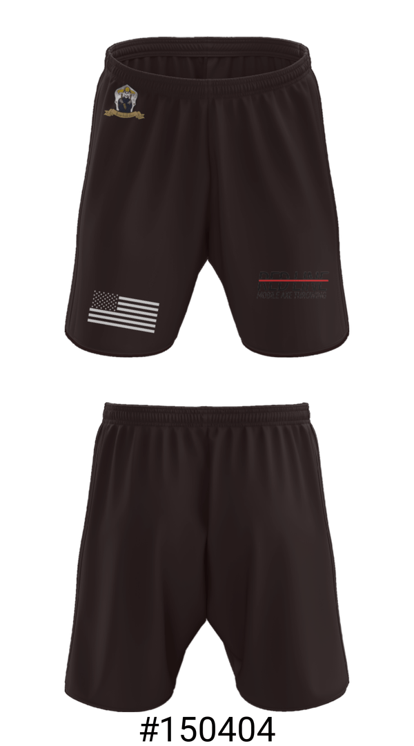 Athletic Shorts With Pockets, Red Line Mobile Axe Throwing, , Teamtime, Team time, sublimation, custom sports apparel, team uniforms, spirit wear, spiritwear, sports uniforms, custom shirts, team store, custom team store, fundraiser sports, apparel fundraiser