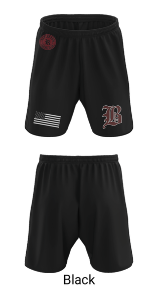 Athletic Shorts With Pockets, Red Baron Hockey Club, Ice Hockey, Teamtime, Team time, sublimation, custom sports apparel, team uniforms, spirit wear, spiritwear, sports uniforms, custom shirts, team store, custom team store, fundraiser sports, apparel fundraiser