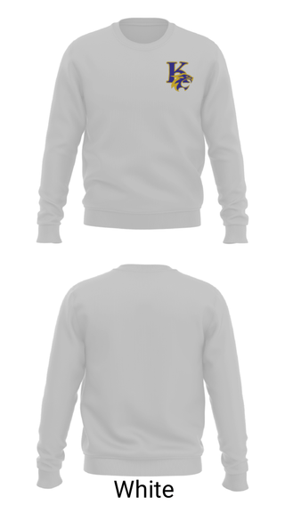 Crew Neck Sweatshirt, Kemper County High School, Spirit Store, Teamtime, Team time, sublimation, custom sports apparel, team uniforms, spirit wear, spiritwear, sports uniforms, custom shirts, team store, custom team store, fundraiser sports, apparel fundraiser