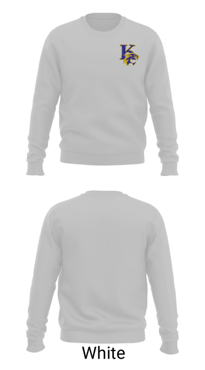 Kemper County High School 22810685 Crew Neck Sweatshirt - 2