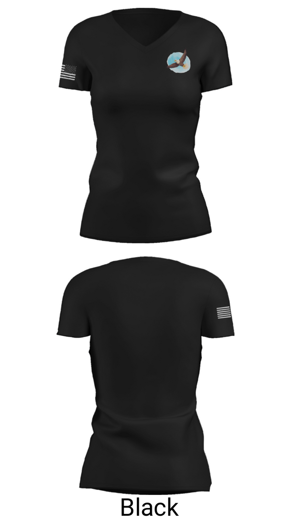 Women's Short Sleeve Vneck Shirt, Dorn Primary Center, Spirit Store, Teamtime, Team time, sublimation, custom sports apparel, team uniforms, spirit wear, spiritwear, sports uniforms, custom shirts, team store, custom team store, fundraiser sports, apparel fundraiser