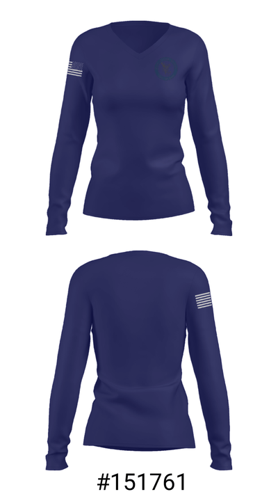 St Michael School 33922279 Women's Long Sleeve V-neck Shirt - 20