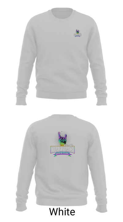DeafPeaceRockVlog 14153246 Crew Neck Sweatshirt - 2