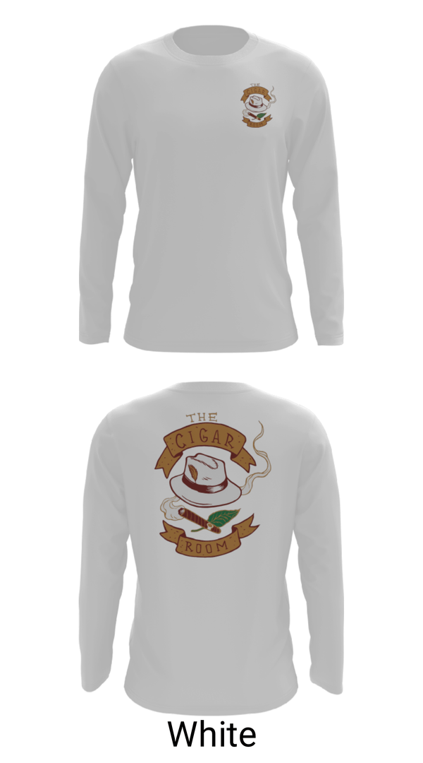 Long Sleeve Performance Shirt, The Cigar Room, , Teamtime, Team time, sublimation, custom sports apparel, team uniforms, spirit wear, spiritwear, sports uniforms, custom shirts, team store, custom team store, fundraiser sports, apparel fundraiser