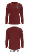 West Valley High School Swimming 52655580 Long Sleeve Performance Shirt - 18