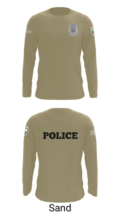 TAYLORSVILLE POLICE DEPARTMENT 5910107 Long Sleeve Performance Shirt - 43