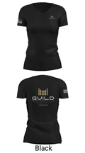 Guild fence company LLC 56569475 Women's Short Sleeve V-neck Shirt - 14