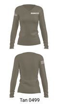 BKNG13 63090835 Women's Long Sleeve V-neck Shirt - 39