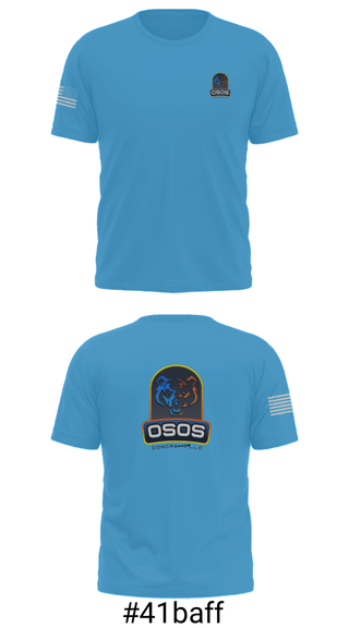 Short Sleeve Performance Shirt, OSOS CONCRETE LLC, , Teamtime, Team time, sublimation, custom sports apparel, team uniforms, spirit wear, spiritwear, sports uniforms, custom shirts, team store, custom team store, fundraiser sports, apparel fundraiser