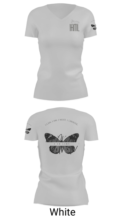 IAML 65570591 Women's Short Sleeve V-neck Shirt - 7