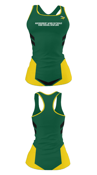Tank Top, Archbishop Wood Catholic High School Bowling, Bowling, Teamtime, Team time, sublimation, custom sports apparel, team uniforms, spirit wear, spiritwear, sports uniforms, custom shirts, team store, custom team store, fundraiser sports, apparel fundraiser