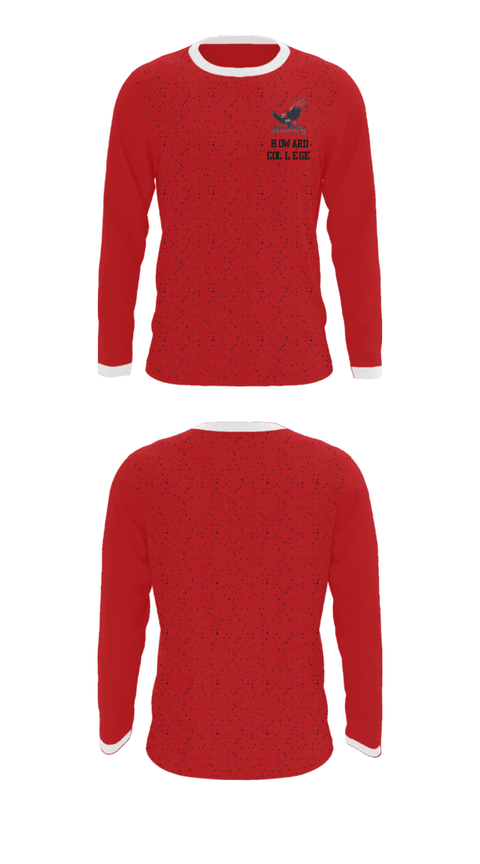 Long Sleeve Performance Shirt, Howard College, Spirit Store, Teamtime, Team time, sublimation, custom sports apparel, team uniforms, spirit wear, spiritwear, sports uniforms, custom shirts, team store, custom team store, fundraiser sports, apparel fundraiser