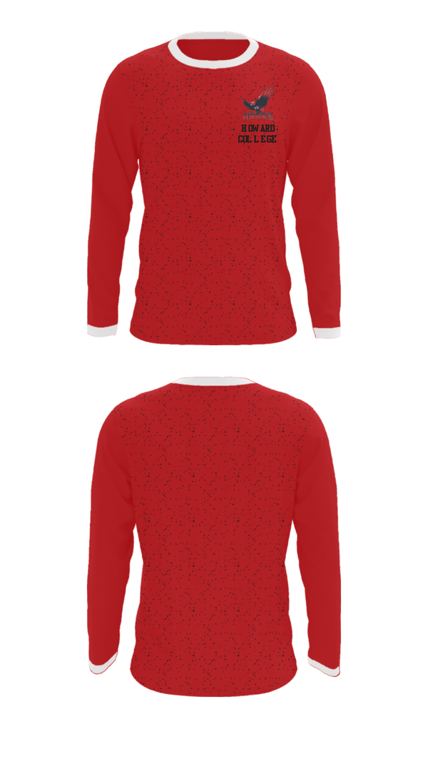 Long Sleeve Performance Shirt, Howard College, Spirit Store, Teamtime, Team time, sublimation, custom sports apparel, team uniforms, spirit wear, spiritwear, sports uniforms, custom shirts, team store, custom team store, fundraiser sports, apparel fundraiser