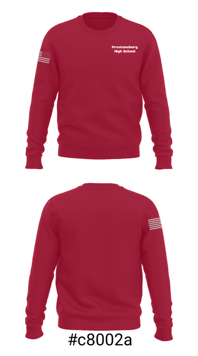 Prestonsburg High School 87866678 Crew Neck Sweatshirt - 16