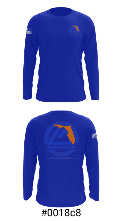 Gracie Fishhawk 59619954 Long Sleeve Performance Shirt - 18