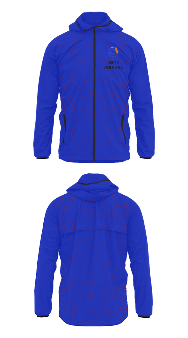 Windbreaker, Gracie Fishhawk, Wrestling, Teamtime, Team time, sublimation, custom sports apparel, team uniforms, spirit wear, spiritwear, sports uniforms, custom shirts, team store, custom team store, fundraiser sports, apparel fundraiser