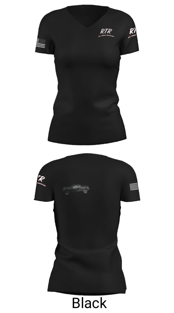 Women's Short Sleeve Vneck Shirt, Red Thread Renovations, , Teamtime, Team time, sublimation, custom sports apparel, team uniforms, spirit wear, spiritwear, sports uniforms, custom shirts, team store, custom team store, fundraiser sports, apparel fundraiser