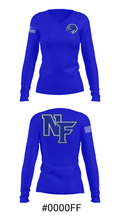 North Forney High School Basketball 14770415 Women's Long Sleeve V-neck Shirt - 20