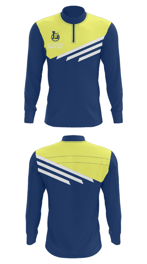 Quarter Zip Jacket, Littlestown High School, Spirit Store, Teamtime, Team time, sublimation, custom sports apparel, team uniforms, spirit wear, spiritwear, sports uniforms, custom shirts, team store, custom team store, fundraiser sports, apparel fundraiser