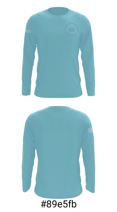 Skyline High School Wrestling 40409969 Long Sleeve Performance Shirt - 18