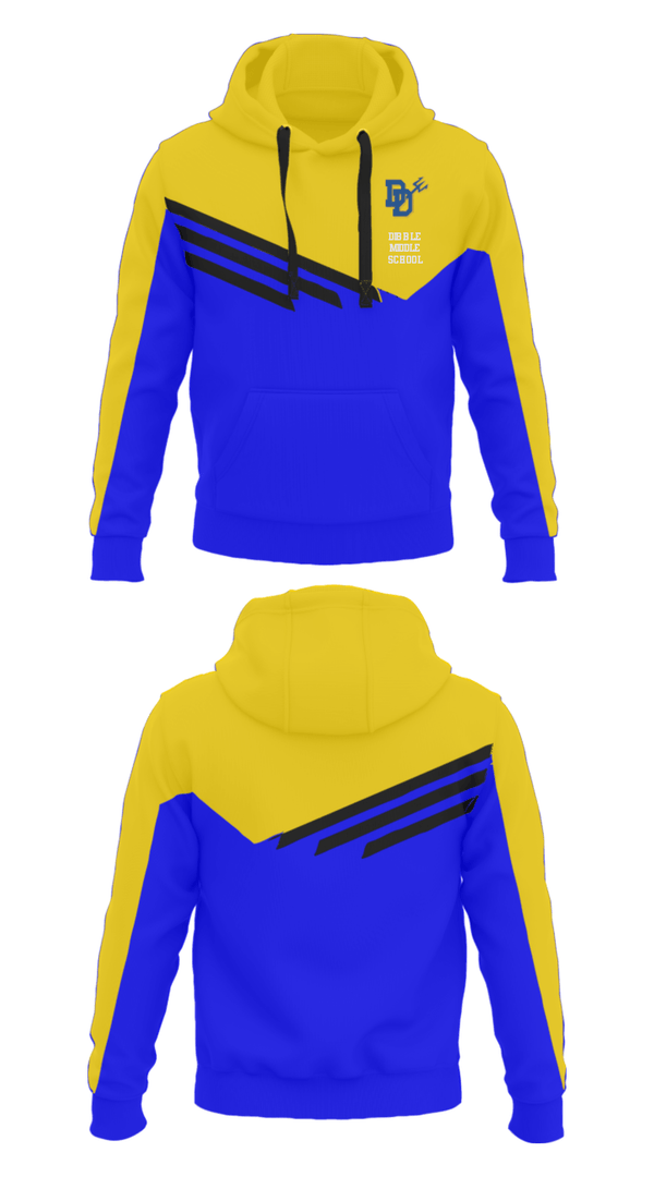 Hoodie, Dibble Middle School, Spirit Store, Teamtime, Team time, sublimation, custom sports apparel, team uniforms, spirit wear, spiritwear, sports uniforms, custom shirts, team store, custom team store, fundraiser sports, apparel fundraiser