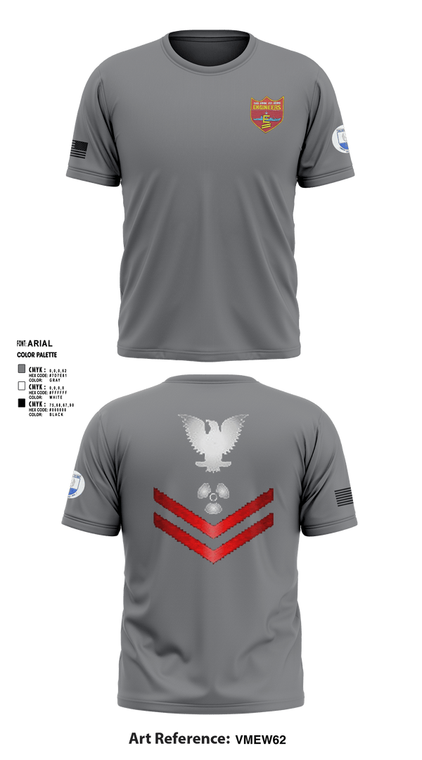 Short Sleeve Performance Shirt, USS COOK FF-1083, Navy, Teamtime, Team time, sublimation, custom sports apparel, team uniforms, spirit wear, spiritwear, sports uniforms, custom shirts, team store, custom team store, fundraiser sports, apparel fundraiser