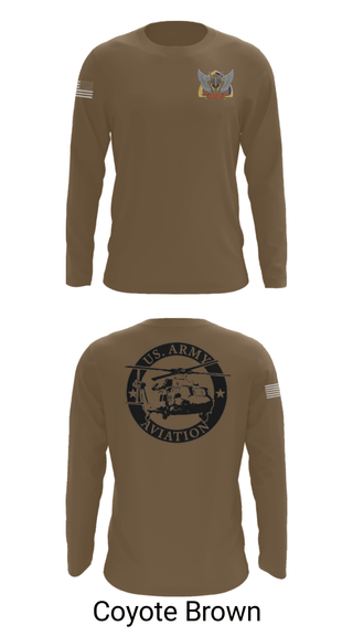 Long Sleeve Performance Shirt, A Co 1-13 AVN REGT, Army, Teamtime, Team time, sublimation, custom sports apparel, team uniforms, spirit wear, spiritwear, sports uniforms, custom shirts, team store, custom team store, fundraiser sports, apparel fundraiser