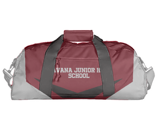 Duffle Bag, Havana Junior High School, Spirit Store, Teamtime, Team time, sublimation, custom sports apparel, team uniforms, spirit wear, spiritwear, sports uniforms, custom shirts, team store, custom team store, fundraiser sports, apparel fundraiser