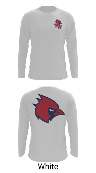 Long Sleeve Performance Shirt, Thomas Worthington High School Basketball, Women's Basketball, Teamtime, Team time, sublimation, custom sports apparel, team uniforms, spirit wear, spiritwear, sports uniforms, custom shirts, team store, custom team store, fundraiser sports, apparel fundraiser