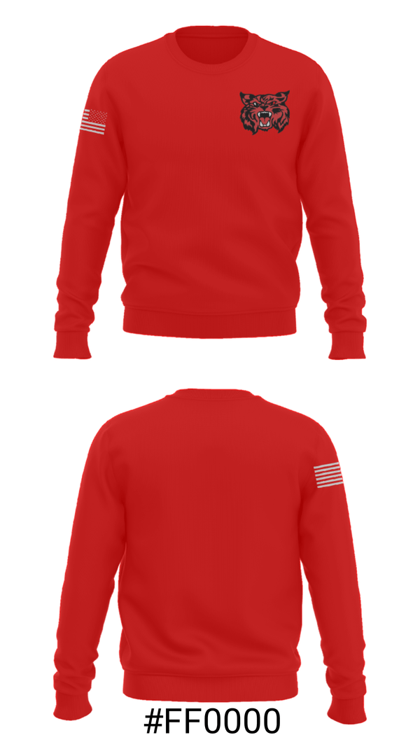 Crew Neck Sweatshirt, Meridian High School Basketball, Men's Basketball, Teamtime, Team time, sublimation, custom sports apparel, team uniforms, spirit wear, spiritwear, sports uniforms, custom shirts, team store, custom team store, fundraiser sports, apparel fundraiser
