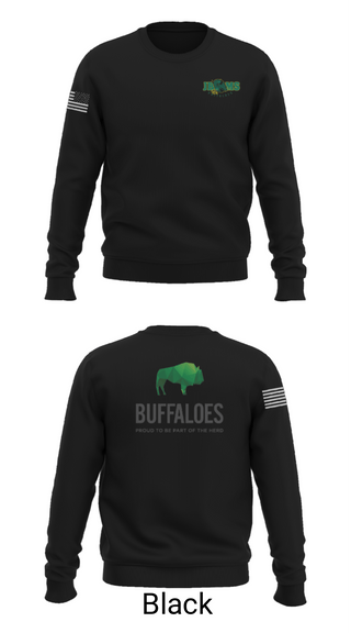 Crew Neck Sweatshirt, Bridger Middle School, Spirit Store, Teamtime, Team time, sublimation, custom sports apparel, team uniforms, spirit wear, spiritwear, sports uniforms, custom shirts, team store, custom team store, fundraiser sports, apparel fundraiser