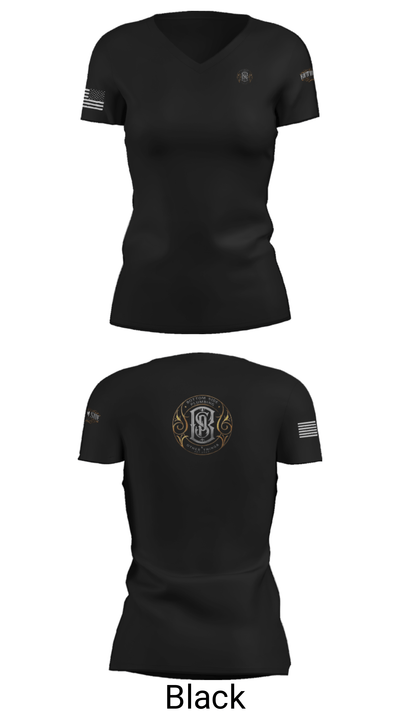 Bottom Side Plumbing and other things 45876234 Women's Short Sleeve V-neck Shirt - 14