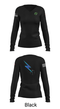 STRIKERZ 83884773 Women's Long Sleeve V-neck Shirt - 13