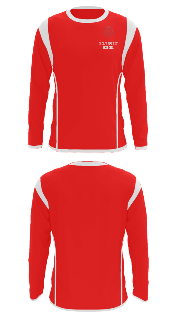 Long Sleeve Performance Shirt, Holy Spirit School, Spirit Store, Teamtime, Team time, sublimation, custom sports apparel, team uniforms, spirit wear, spiritwear, sports uniforms, custom shirts, team store, custom team store, fundraiser sports, apparel fundraiser