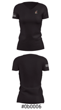 Social Circle Middle School 97969643 Women's Short Sleeve V-neck Shirt - 21