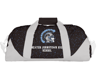 Duffle Bag, Greater Johnstown High School, Spirit Store, Teamtime, Team time, sublimation, custom sports apparel, team uniforms, spirit wear, spiritwear, sports uniforms, custom shirts, team store, custom team store, fundraiser sports, apparel fundraiser