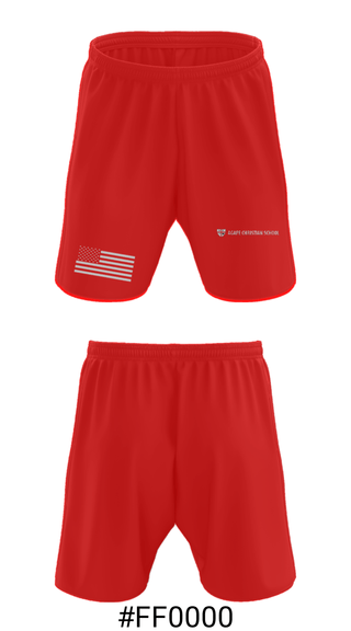 Athletic Shorts With Pockets, Agape Christian School Of Sarasota, Spirit Store, Teamtime, Team time, sublimation, custom sports apparel, team uniforms, spirit wear, spiritwear, sports uniforms, custom shirts, team store, custom team store, fundraiser sports, apparel fundraiser