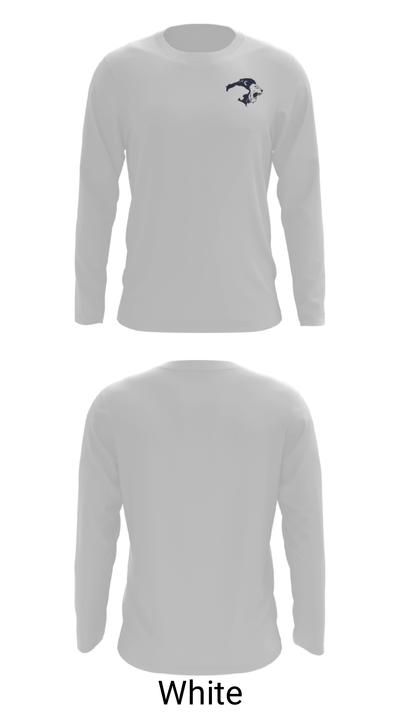 Weatherford Christian School Swimming 67732309 Long Sleeve Performance Shirt - 4