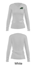 SHOW LOW HIGH SCHOOL 36455112 Women's Long Sleeve V-neck Shirt - 6