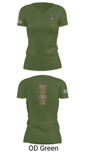 113th 3rd squad 39589677 Women's Short Sleeve V-neck Shirt - 28