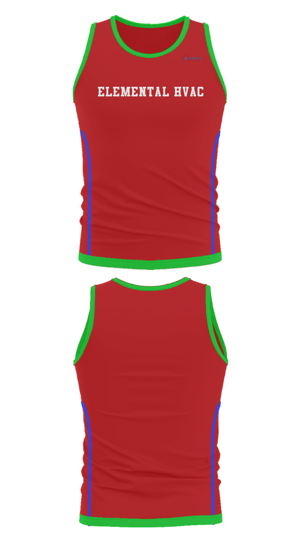 Tank Top, Elemental HVAC, , Teamtime, Team time, sublimation, custom sports apparel, team uniforms, spirit wear, spiritwear, sports uniforms, custom shirts, team store, custom team store, fundraiser sports, apparel fundraiser