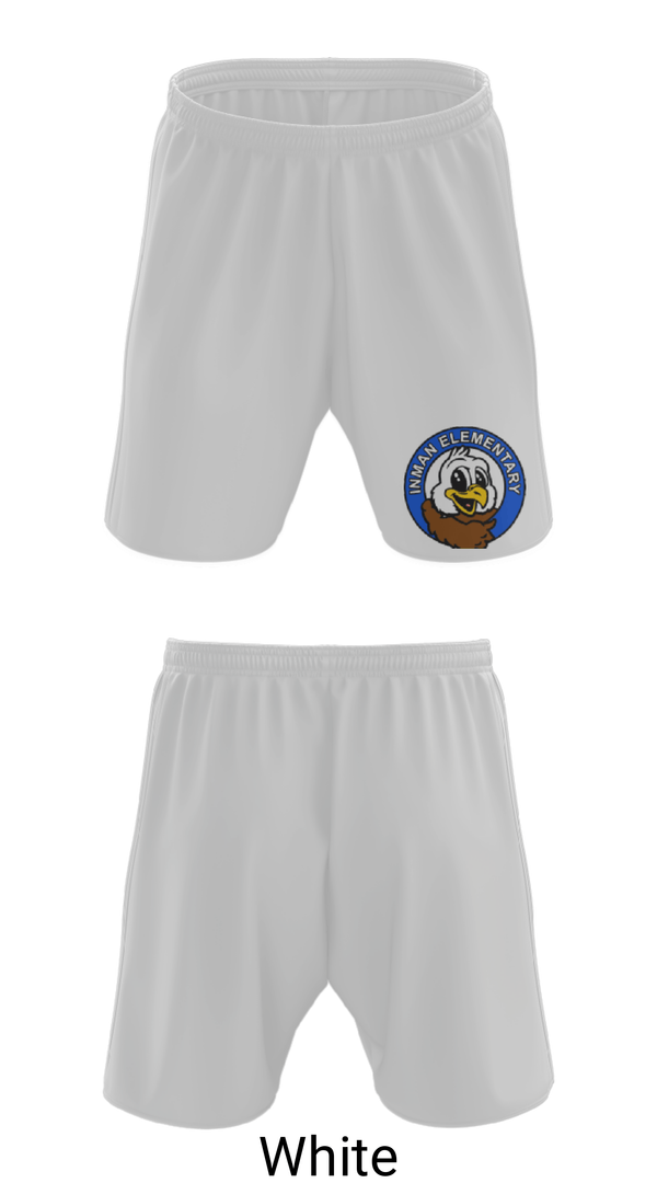 Athletic Shorts With Pockets, Inman Elementary, Spirit Store, Teamtime, Team time, sublimation, custom sports apparel, team uniforms, spirit wear, spiritwear, sports uniforms, custom shirts, team store, custom team store, fundraiser sports, apparel fundraiser