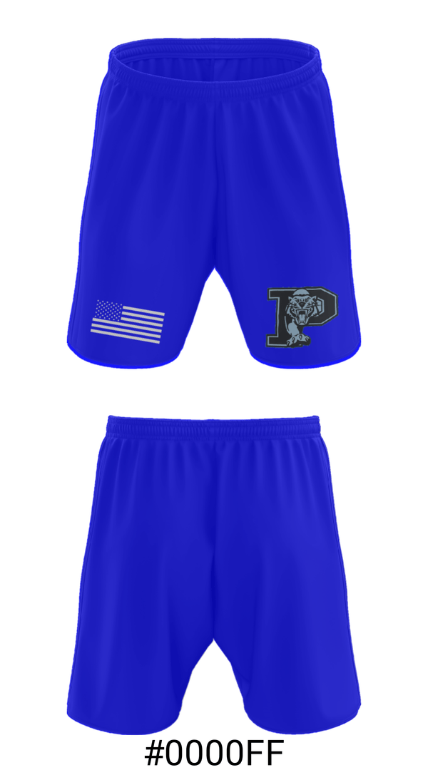 Athletic Shorts With Pockets, Princeton Senior High School Basketball, Men's Basketball, Teamtime, Team time, sublimation, custom sports apparel, team uniforms, spirit wear, spiritwear, sports uniforms, custom shirts, team store, custom team store, fundraiser sports, apparel fundraiser