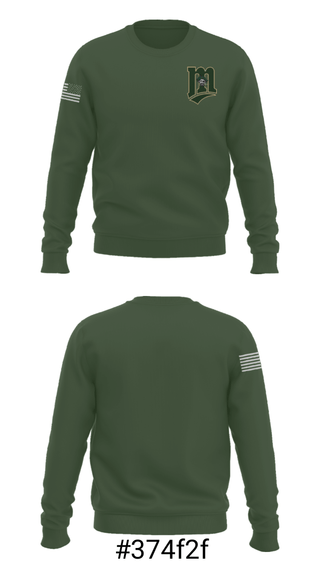 Crew Neck Sweatshirt, Monte Vista High School Basketball, Women's Basketball, Teamtime, Team time, sublimation, custom sports apparel, team uniforms, spirit wear, spiritwear, sports uniforms, custom shirts, team store, custom team store, fundraiser sports, apparel fundraiser