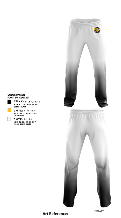 Watkins Memorial High School Girls Golf 31389745 Sweatpants - 3
