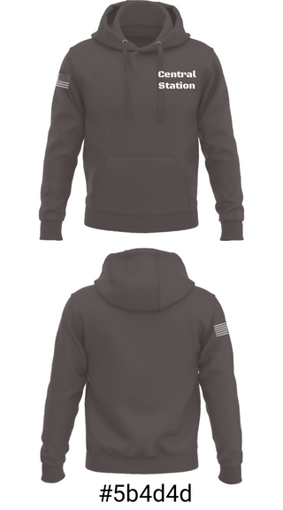 Hoodie, Central Station, Police, Teamtime, Team time, sublimation, custom sports apparel, team uniforms, spirit wear, spiritwear, sports uniforms, custom shirts, team store, custom team store, fundraiser sports, apparel fundraiser